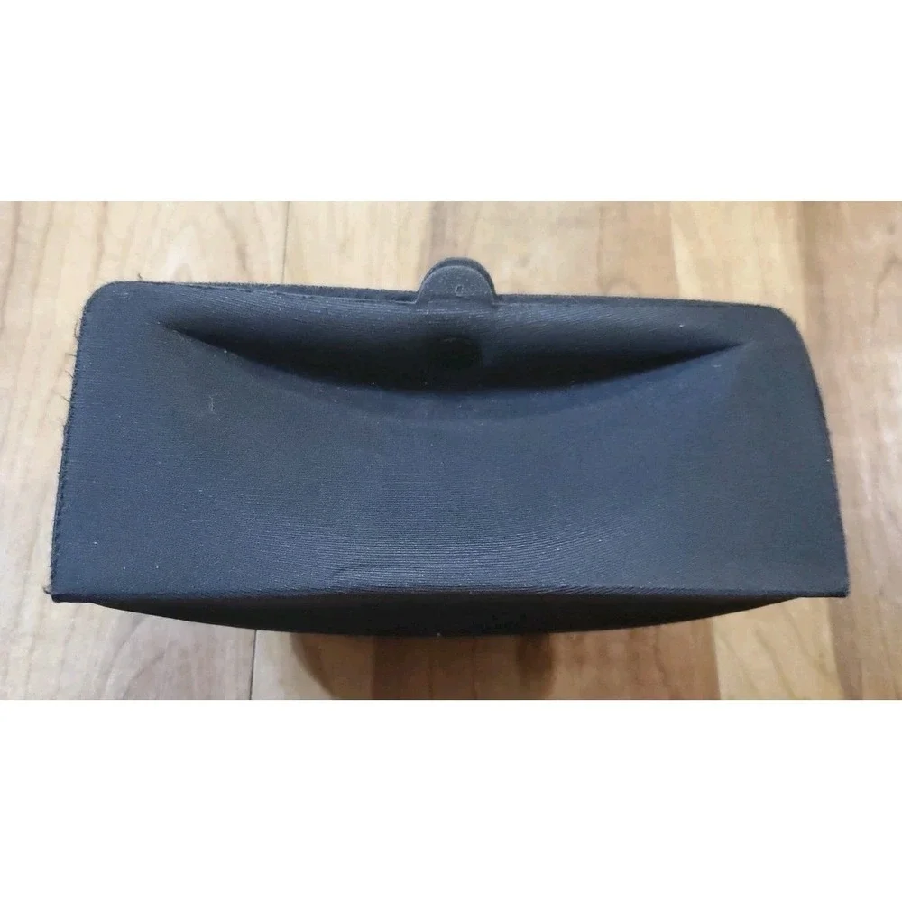 Vintage 90s‎ Oakley Hard Shell Sunglasses Case Soft Top Snap Closure Black